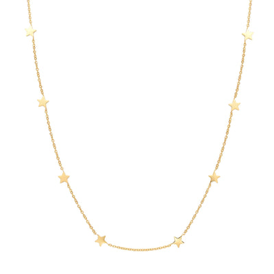 Star Delicate Necklace Gold