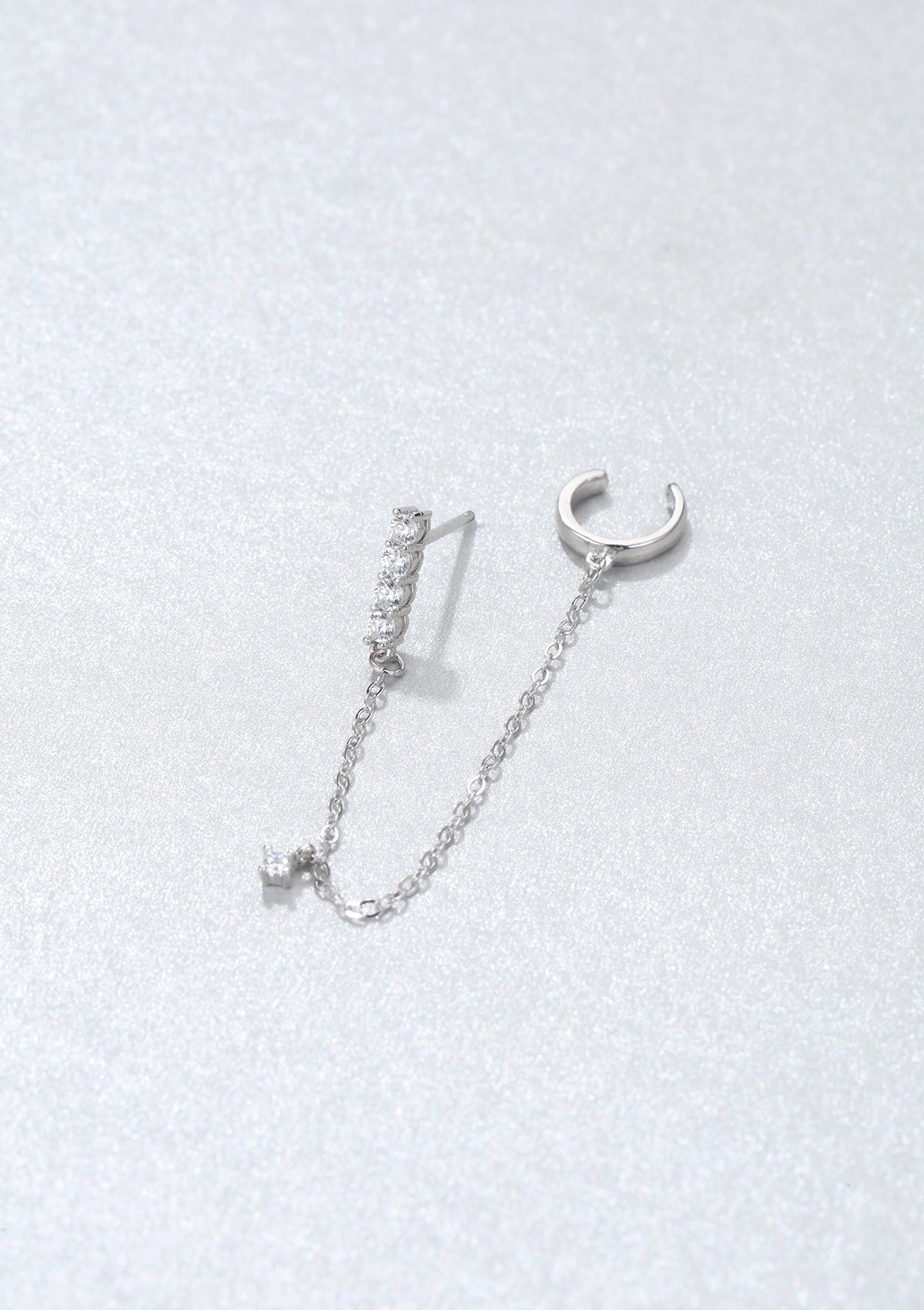 Sternenlicht Ear Cuff Sterlingsilber
