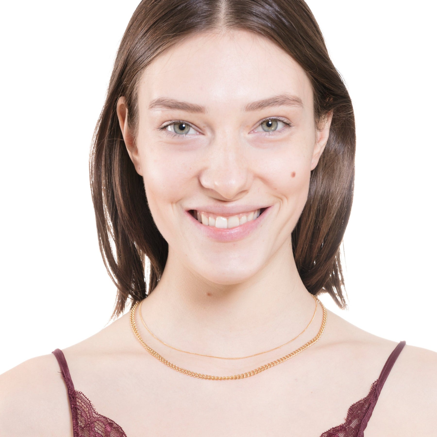 Collar a Capas en Oro