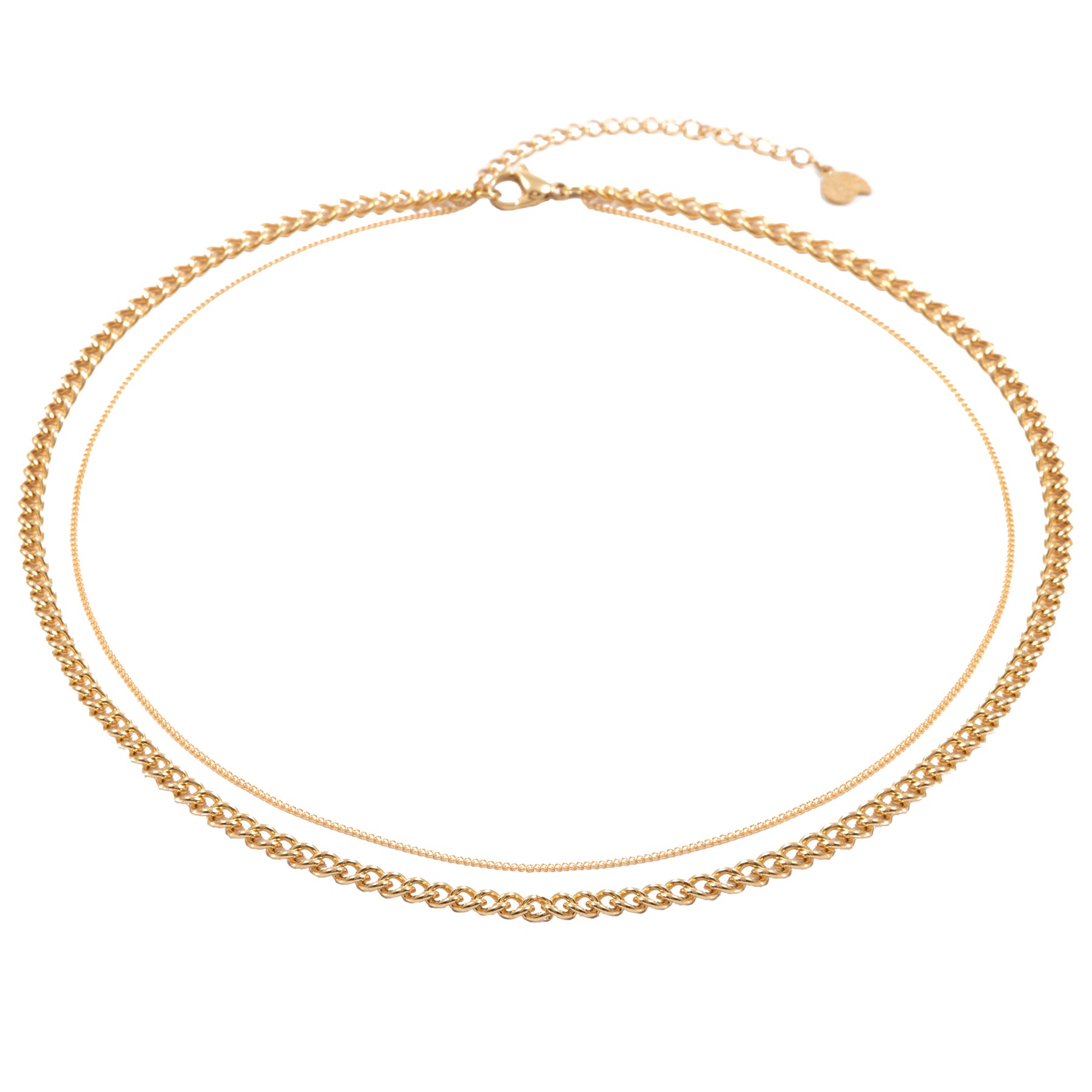 Collar a Capas en Oro