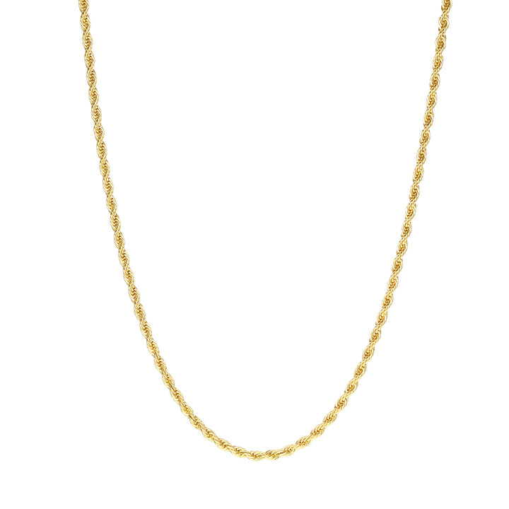 Collier Chaîne Torsadée Fine en Or