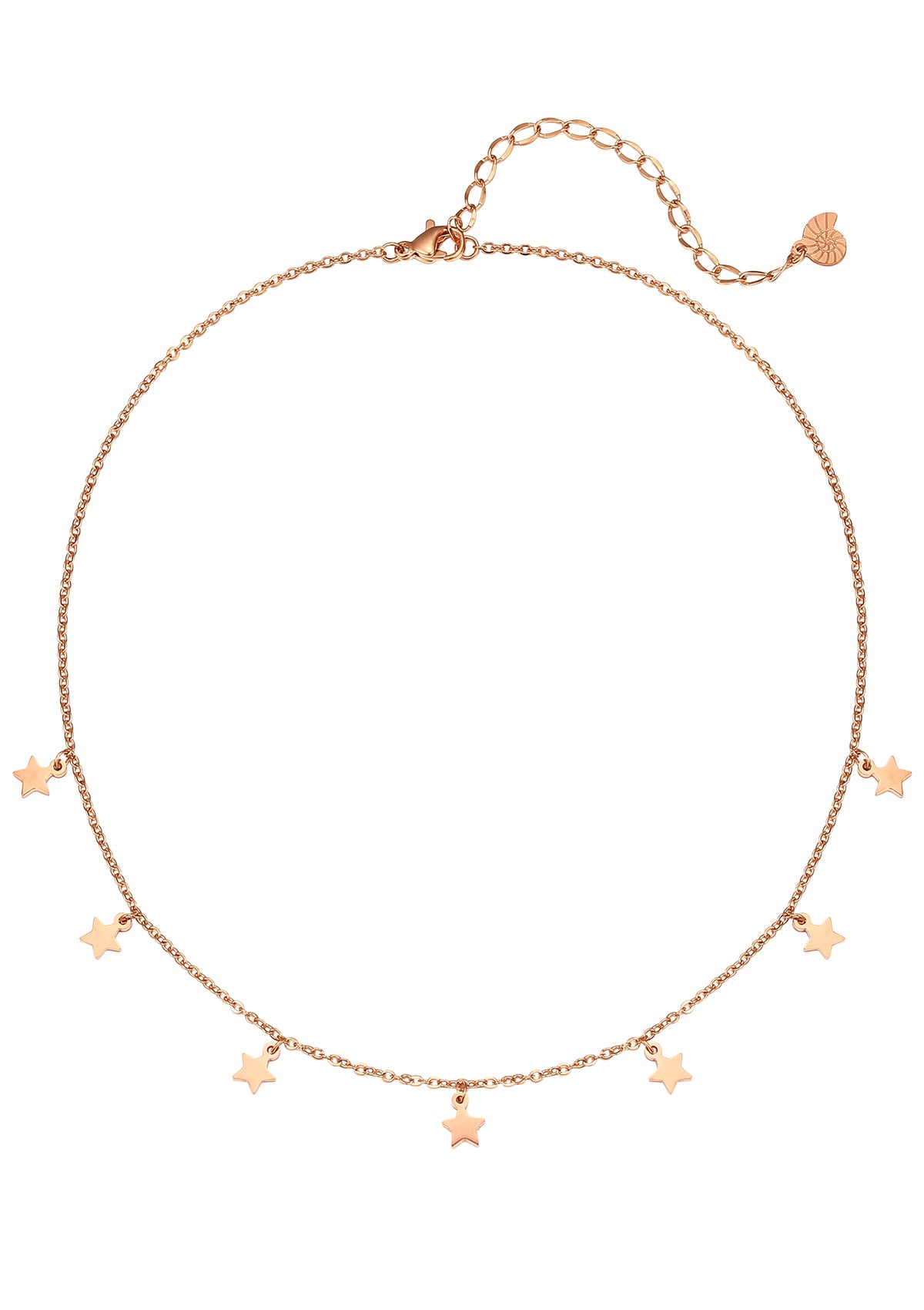 Multilayer Ketten Set Rosegold