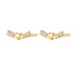 Uplifting Stud Earrings 14K Gold