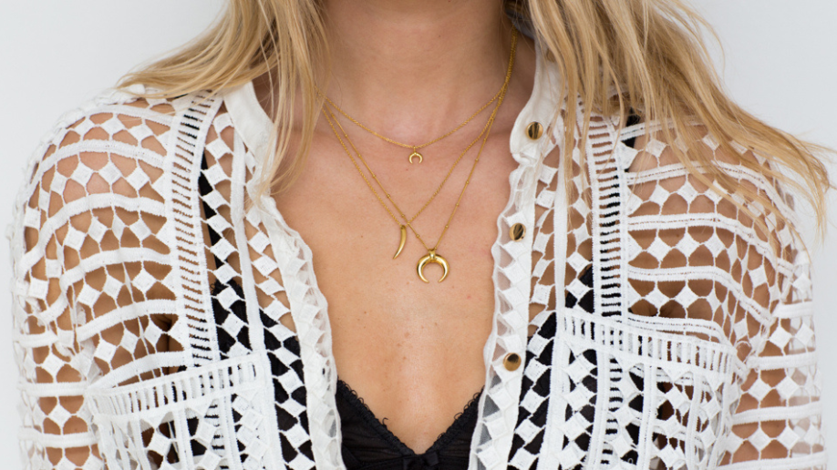 Crescent Moon Necklace