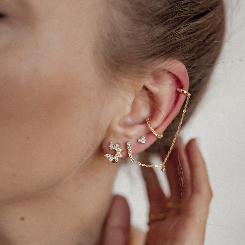 How to Stack Earrings for Multiple Piercings – Hey Happiness