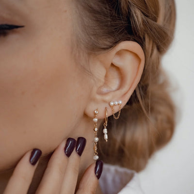 Minimalist Magic: Perfecting Your Look with Dainty Pearl Studs