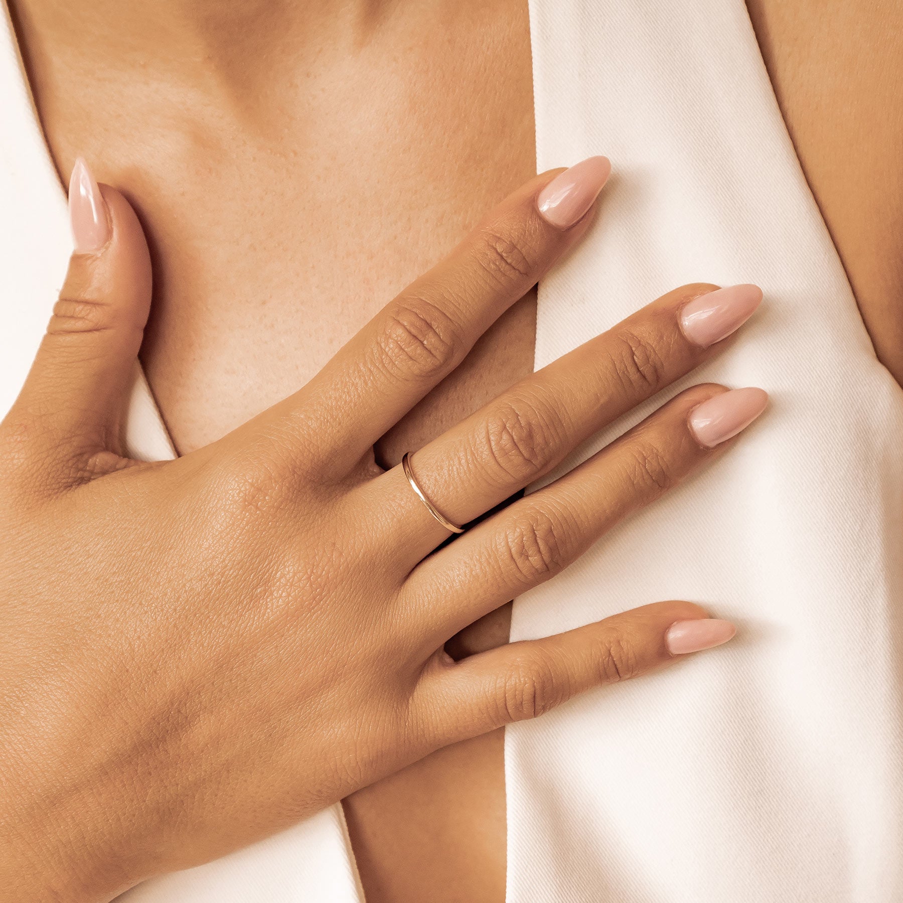 Anillo Siempre en Oro Macizo 14K