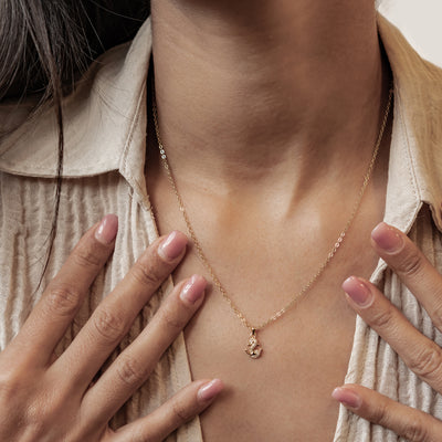 Collier Pendentif Ancre Étincelante en Argent Sterling