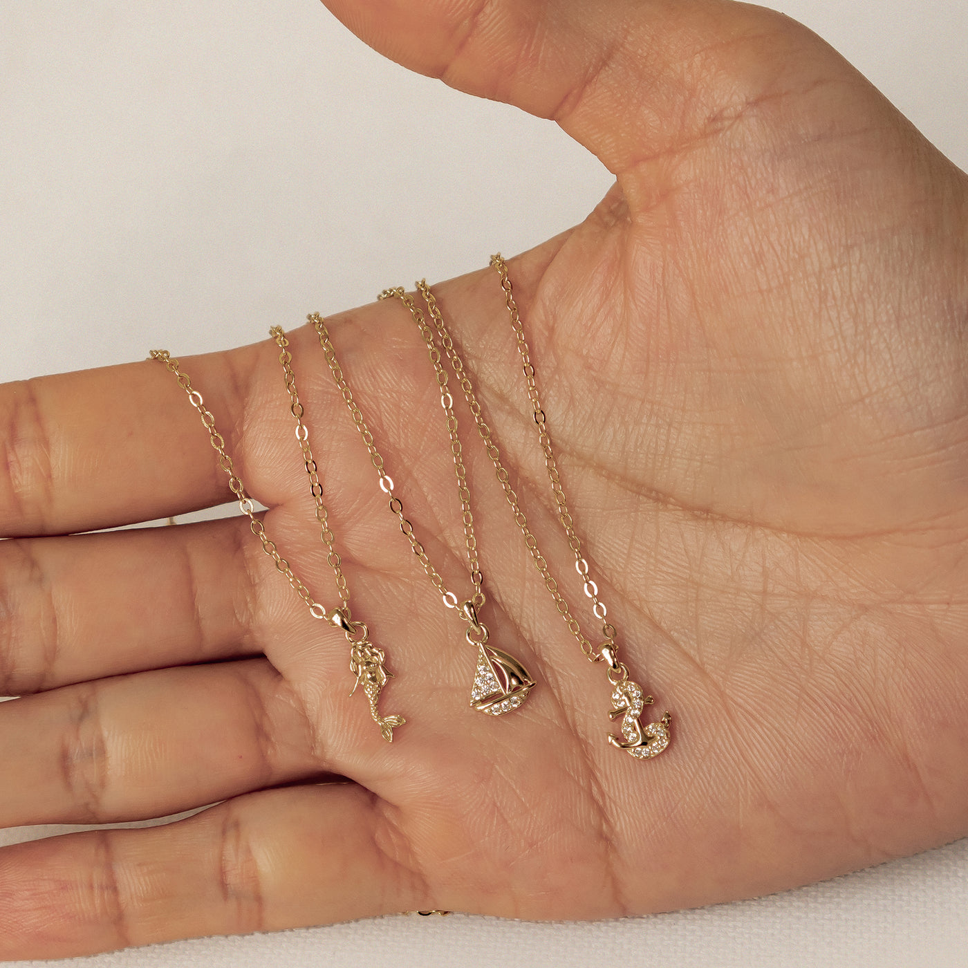 Collier Pendentif Ancre Étincelante en Argent Sterling