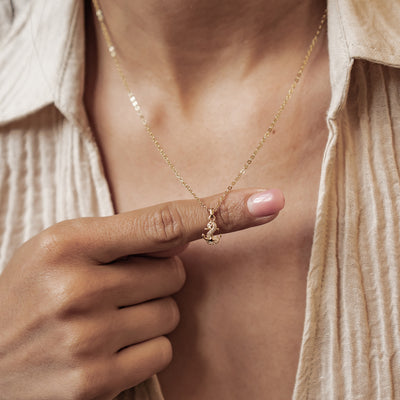 Collier Pendentif Ancre Étincelante en Argent Sterling