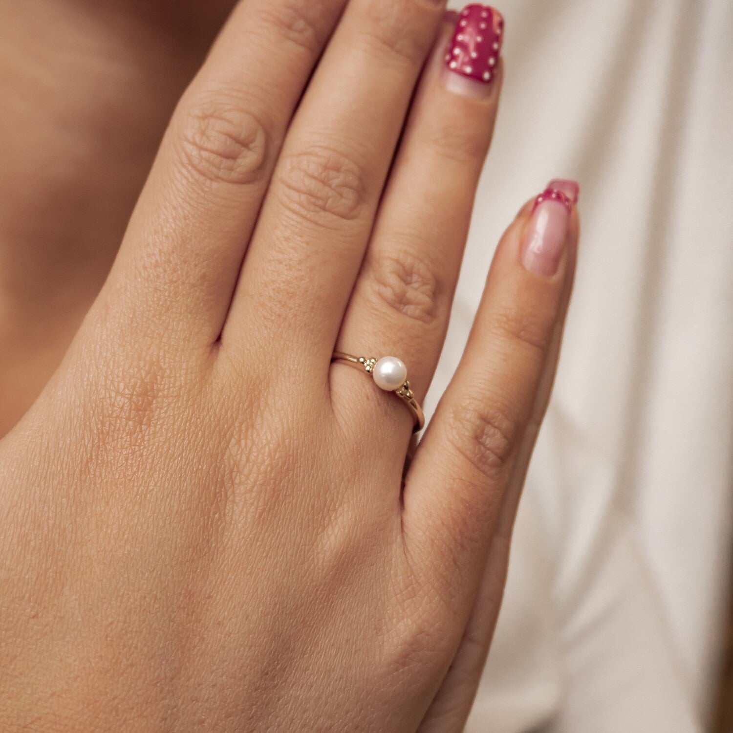 Anillo Perla Despertar Oro 14K