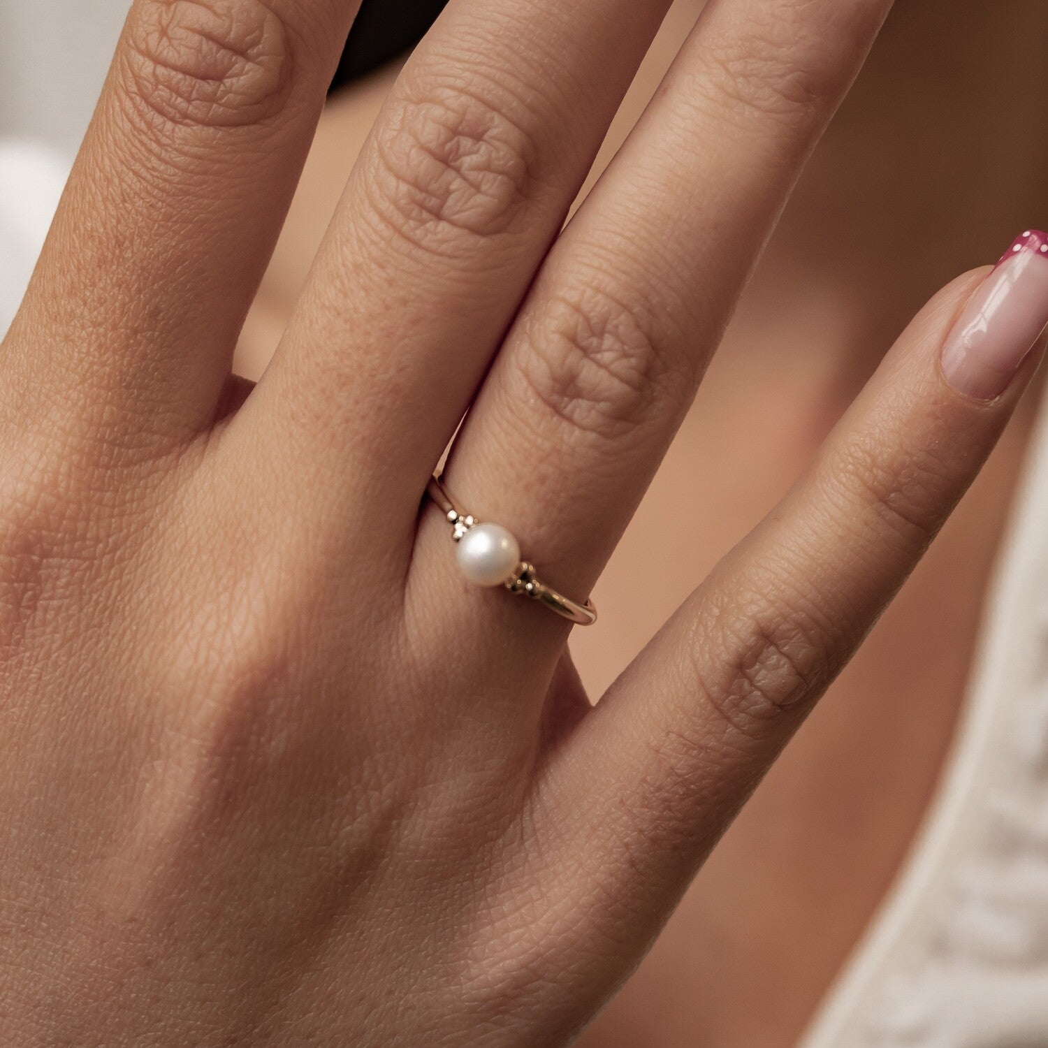 Bague Perle Éveil Or 14K