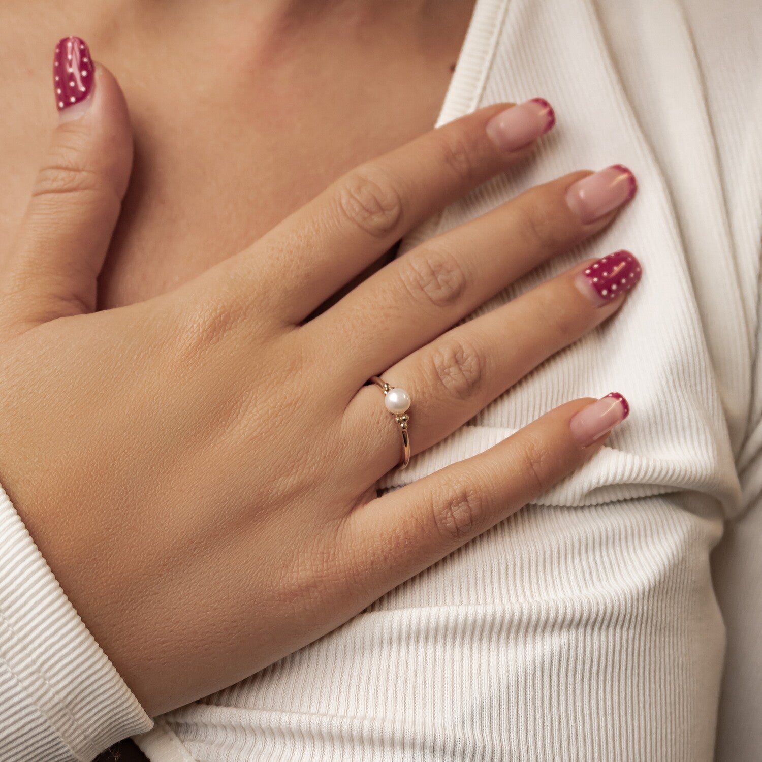 Bague Perle Éveil Or 14K