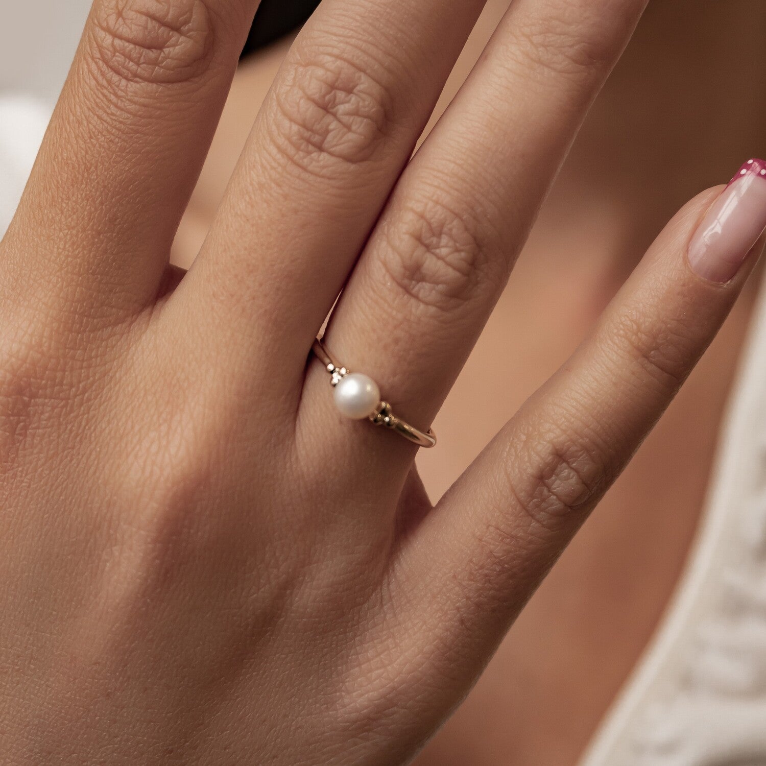 Bague Perle Éveil Or 14K