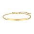 Bar Cable Chain Bracelet Waterproof