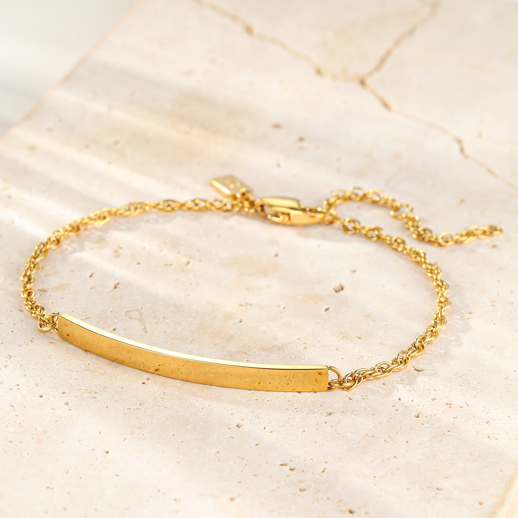 Bar Cable Chain Bracelet Waterproof