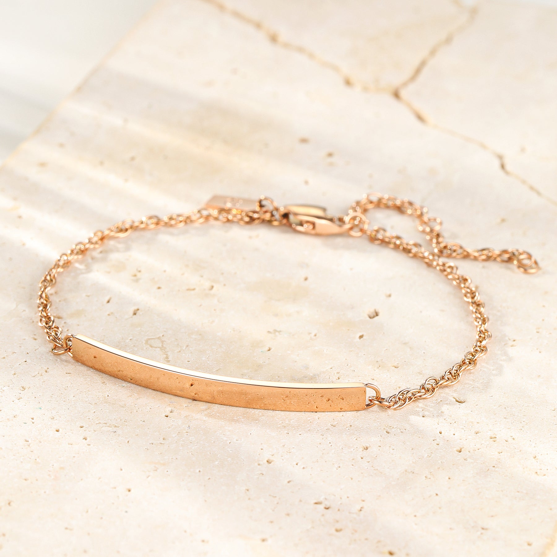 Bar Cable Chain Bracelet Waterproof
