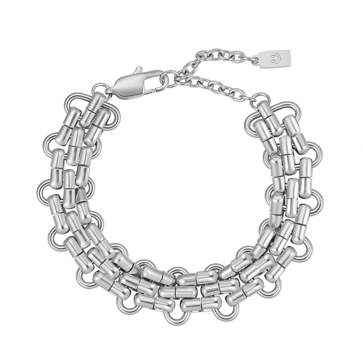 Pulsera Cadena Entrelazada Bold Waterproof
