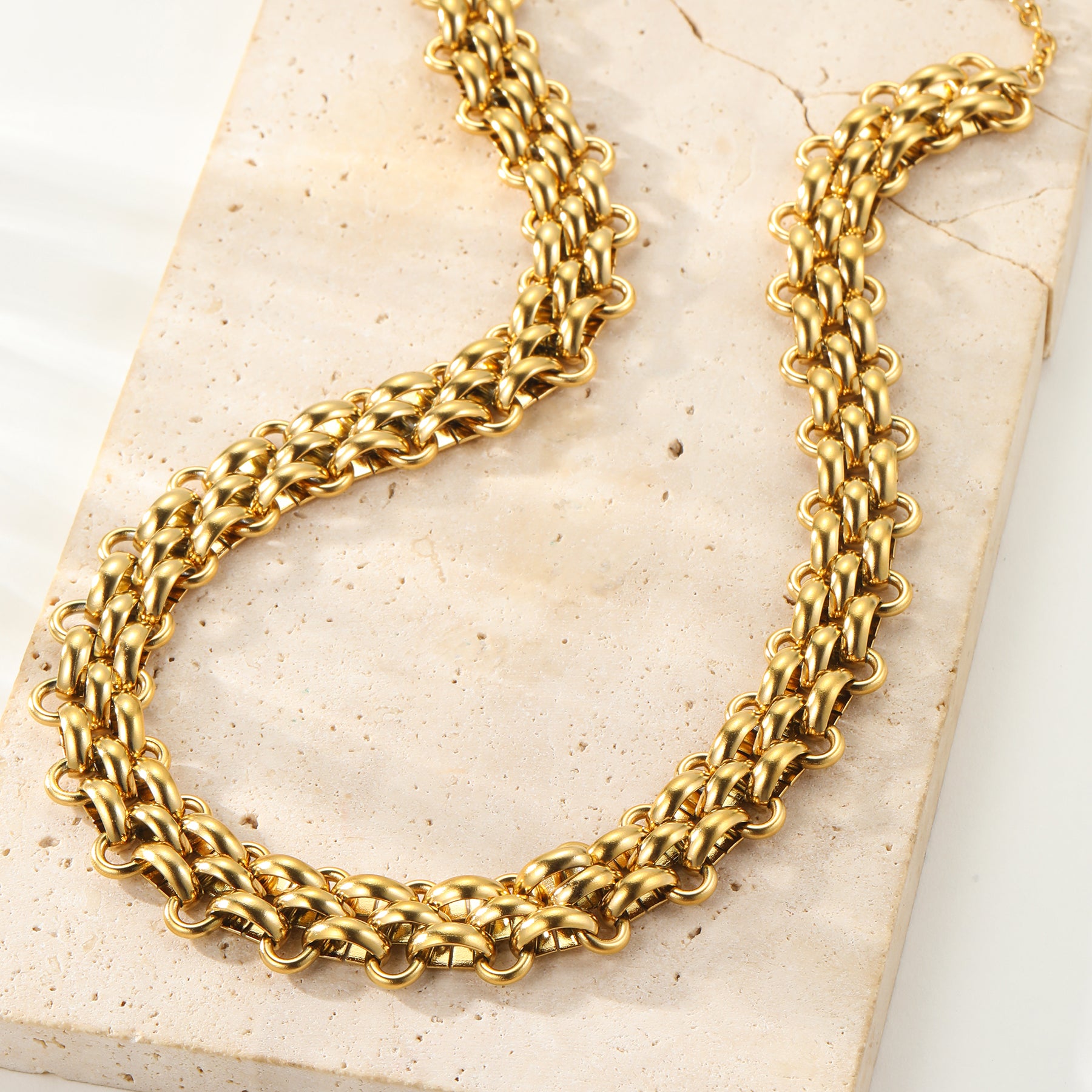 Chunky Gliederkette – Wasserdicht