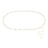 Bright Multicolor Bead Belly Chain Waterproof