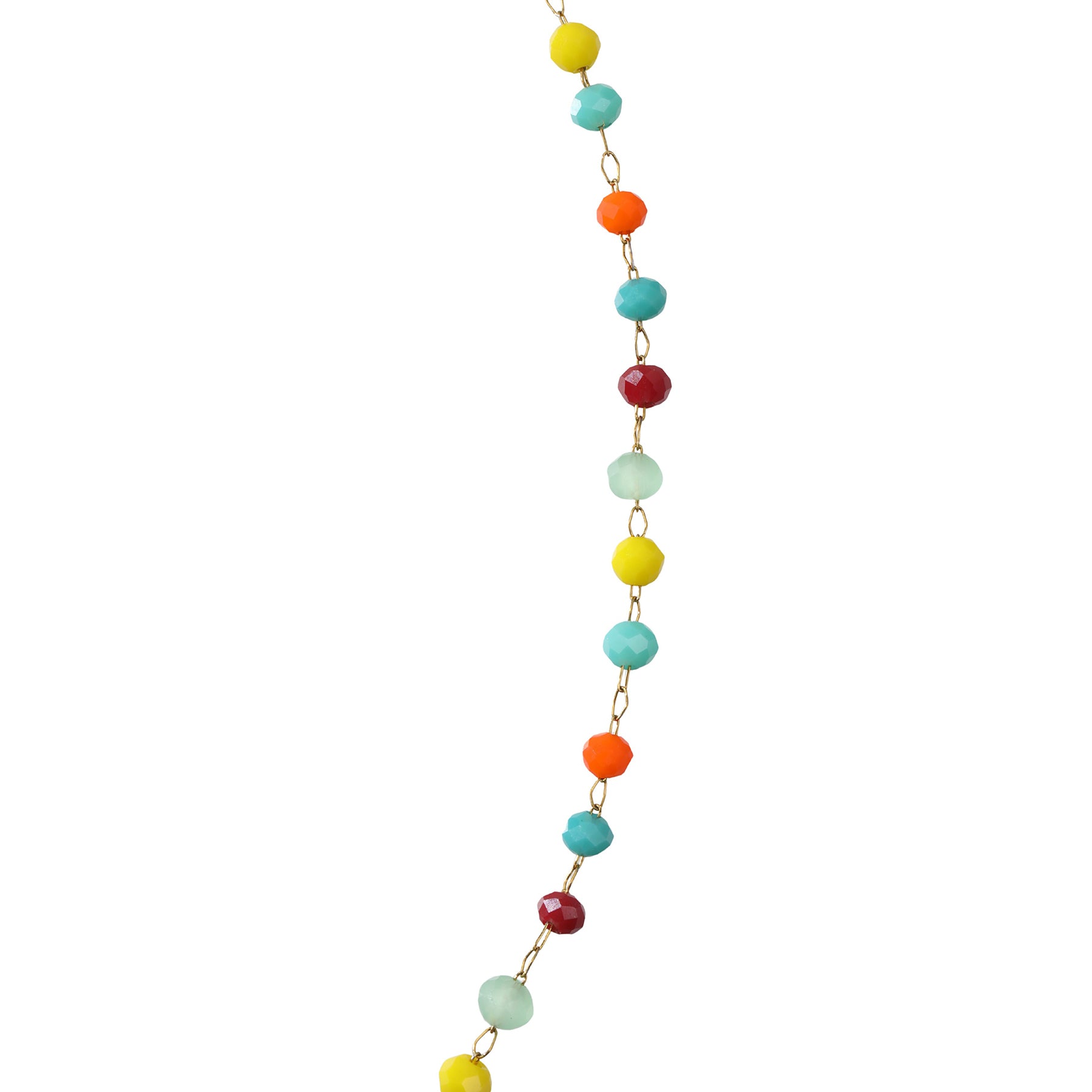 Bright Multicolor Bead Belly Chain Waterproof