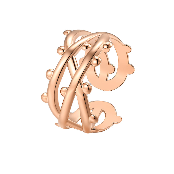 Bague Bubble Torsadée Waterproof