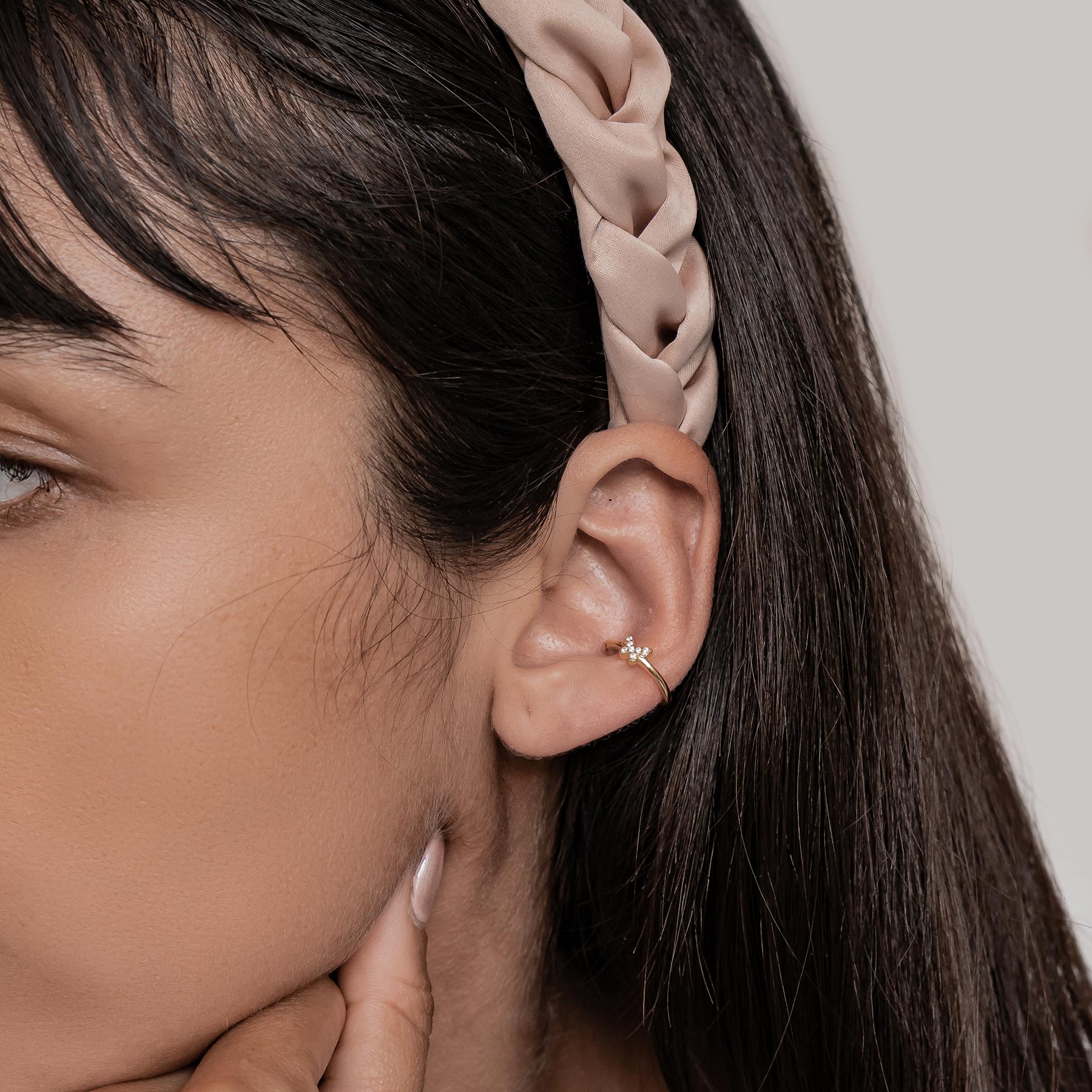 Ear Cuff Papillon Sterling Argent