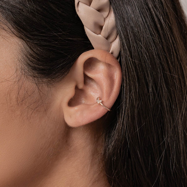 Ear Cuff Papillon Argent Sterling