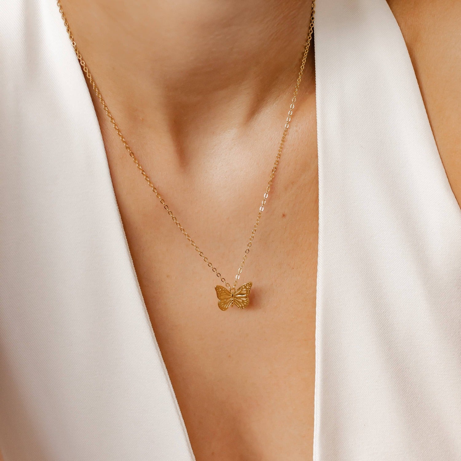 Butterfly Jewelry Set Sterling Silver