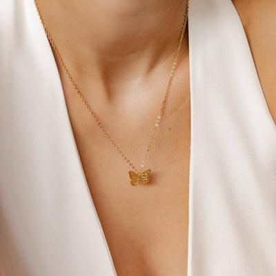 Ensemble Bijoux Papillon Sterling Silver