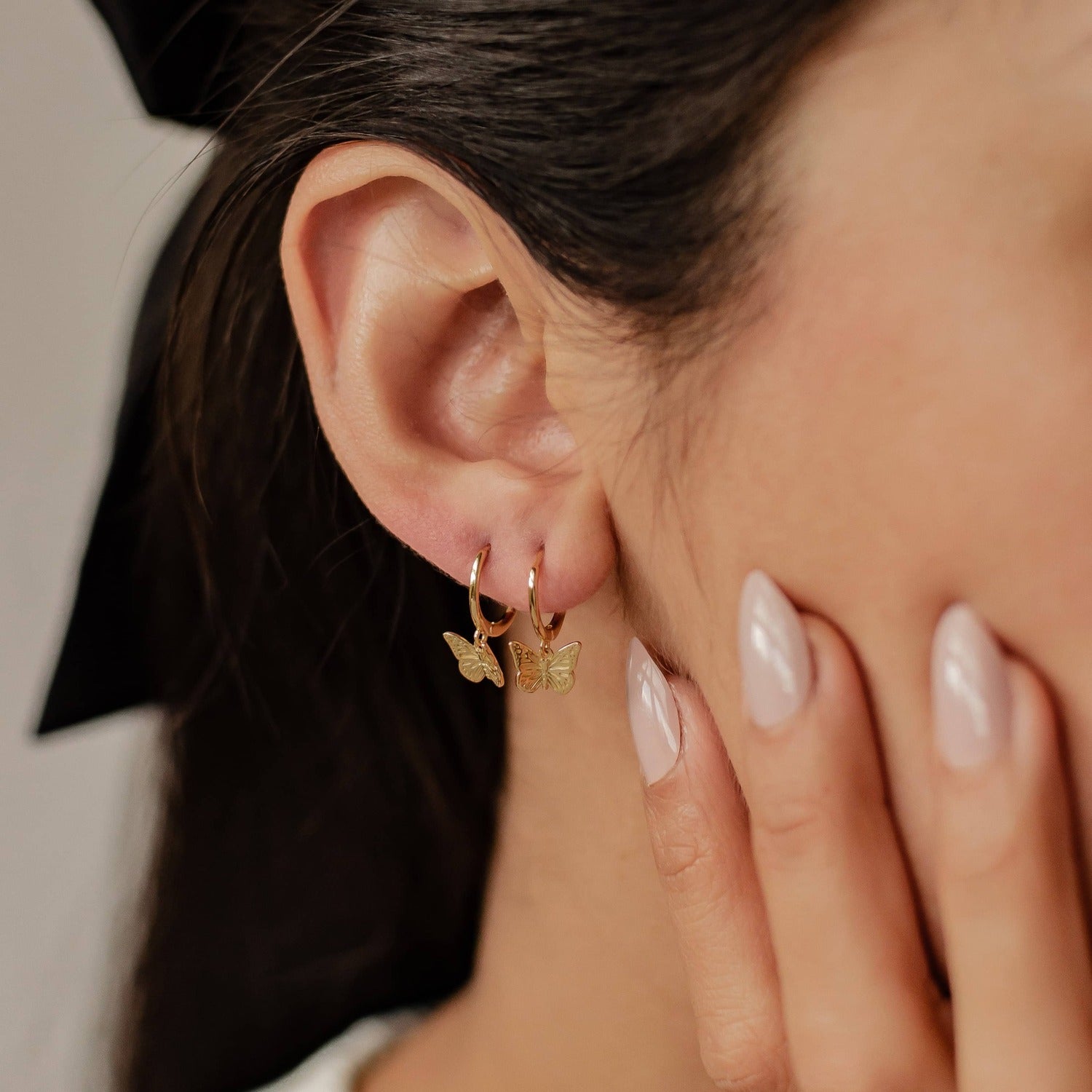 Butterfly Jewelry Set Sterling Silver