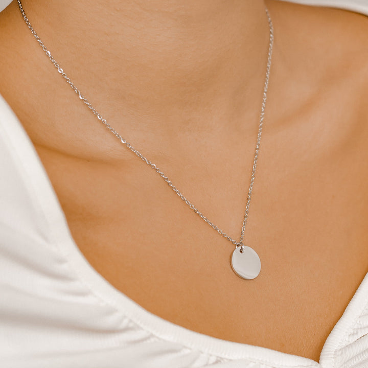Collar Círculo en Plata