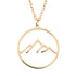 Collier Montagne en Or