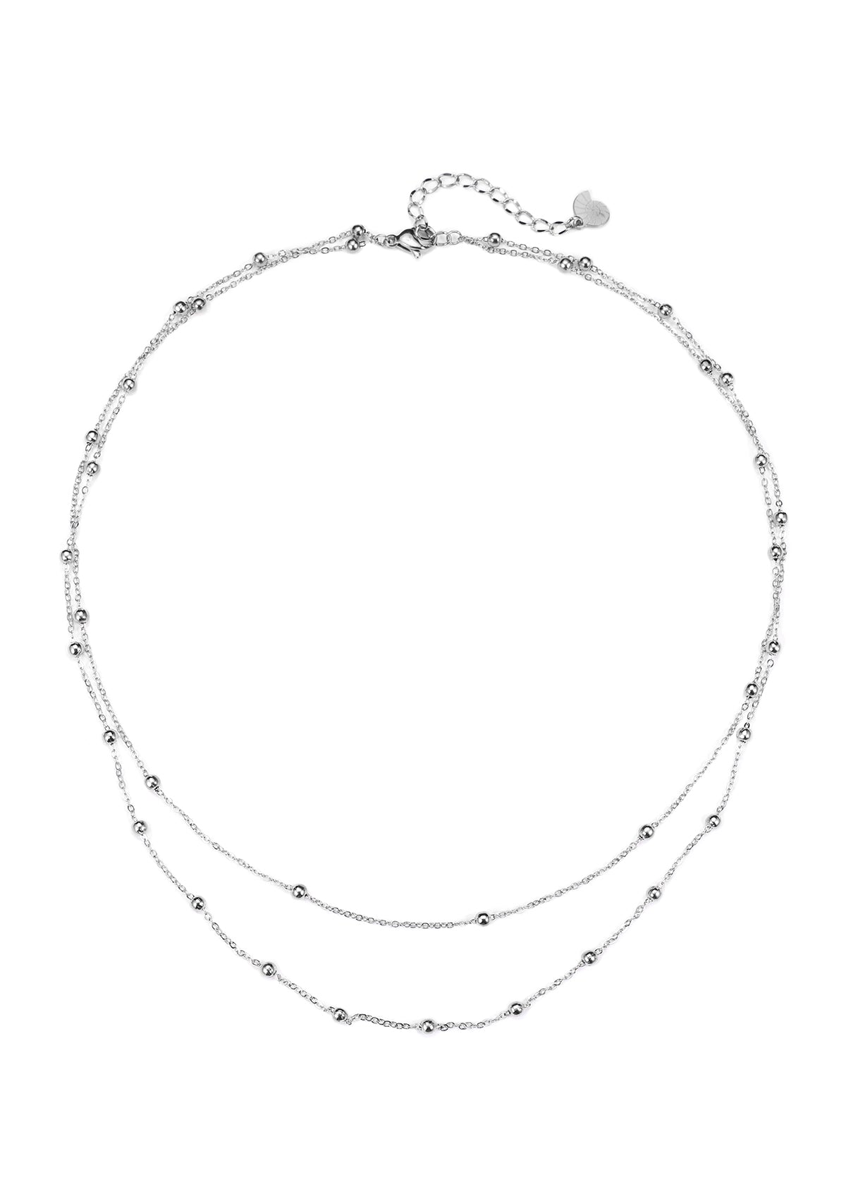 Collier Multi Rangs en Argent