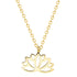 Lotus Kette Goldfarbe