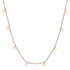 Kreis Kette Rosegold