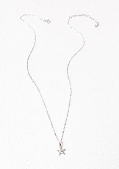 Pierre Présieuse Marguerite Collier Chaîne Sterling Argent