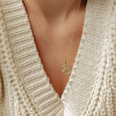 Collier pendentif zodiaque Scorpion