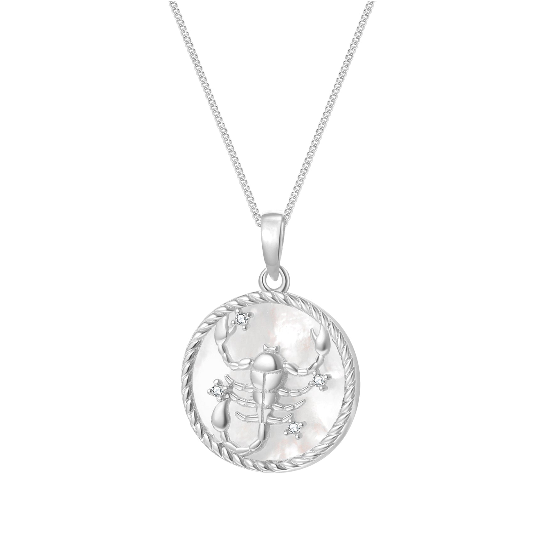 Scorpio Zodiac Pendant Necklace