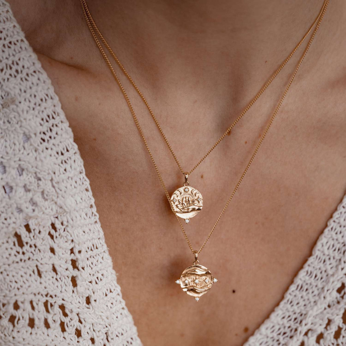 Faith Pendant Necklace Sterling Silver