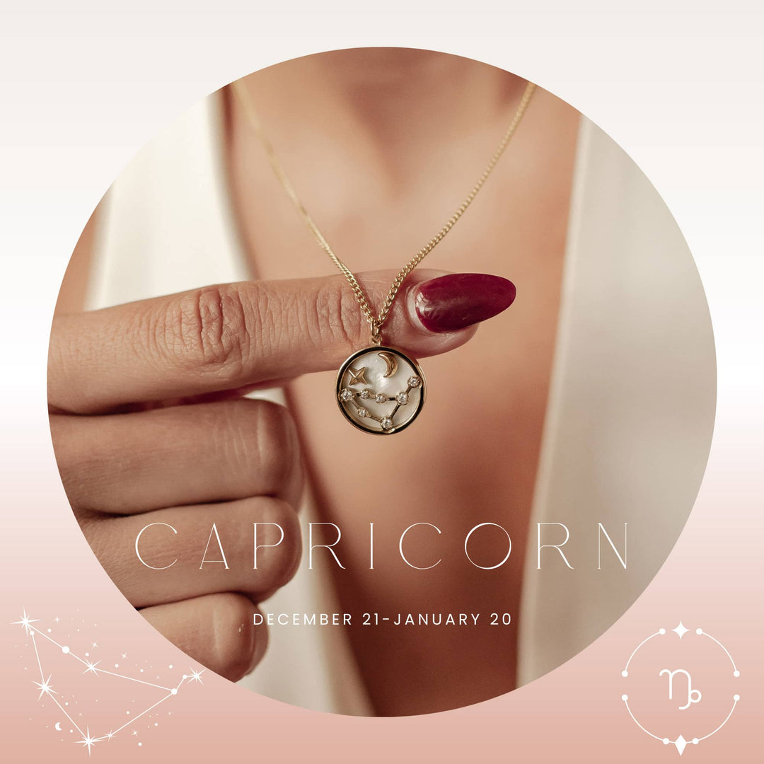 Capricorn Star Constellation Necklace – Hey Happiness