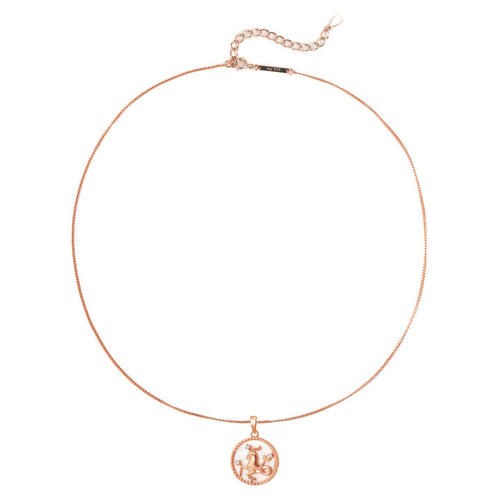 Capricorn Zodiac Pendant Necklace