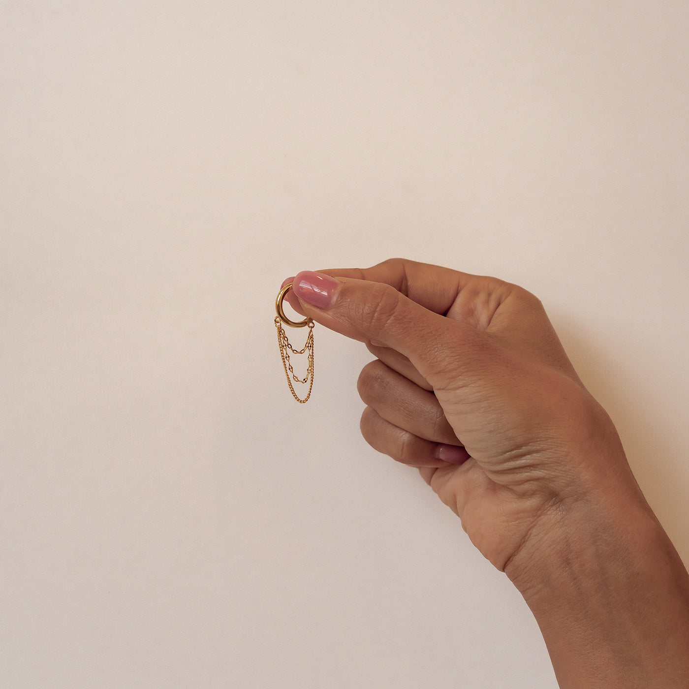 Kaskaden-Blüten-Creolen – Sterling Silber