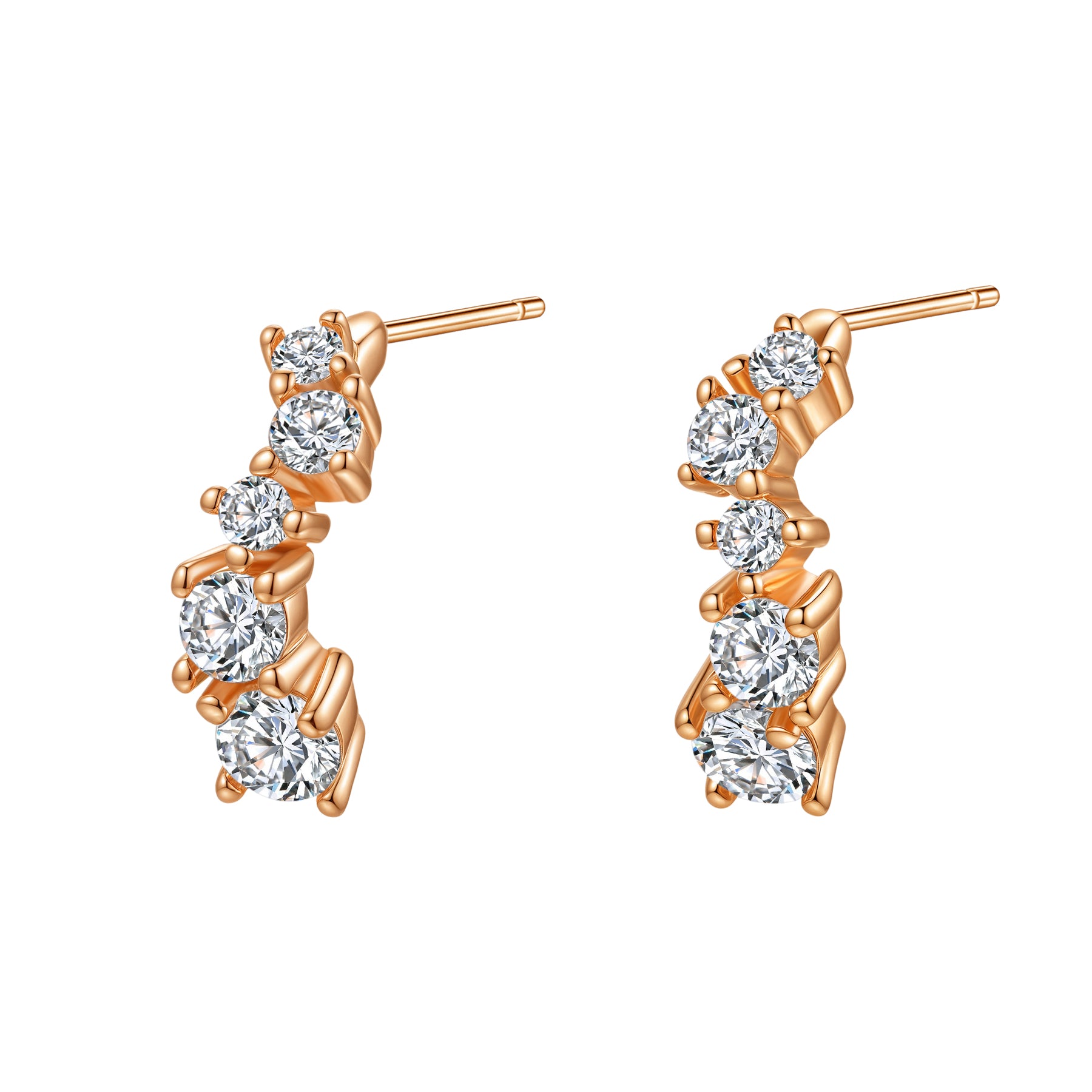 Himmlische Träume Creolen Ohrringe aus Sterlingsilber