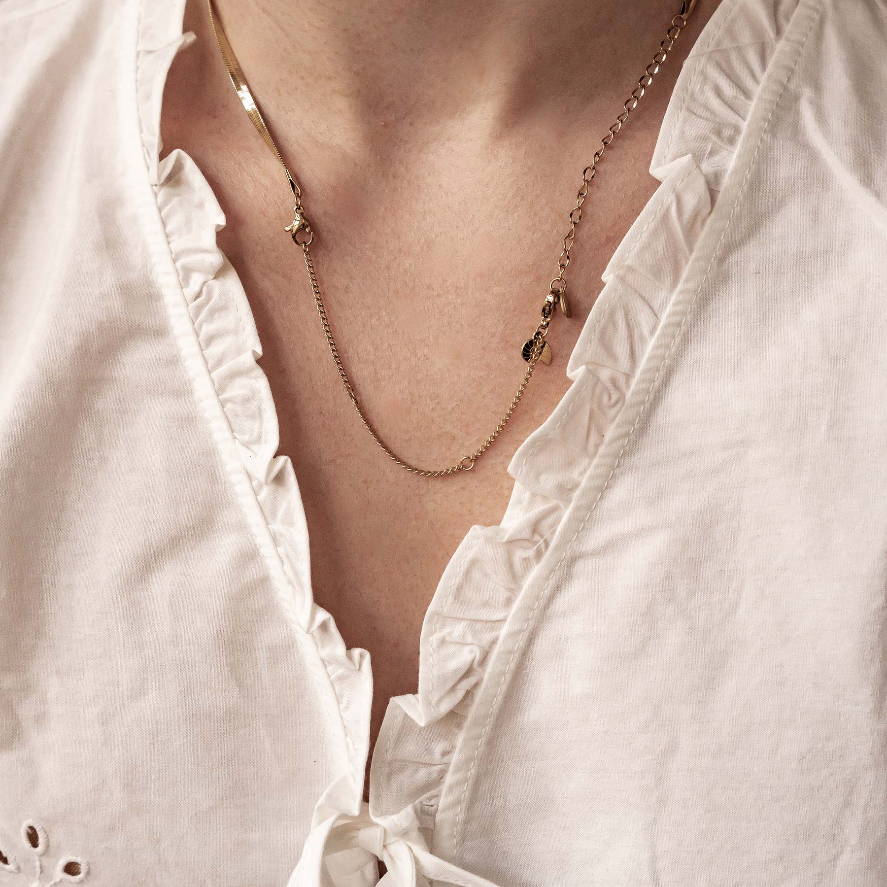 Collar Cadena Gruesa Extensible