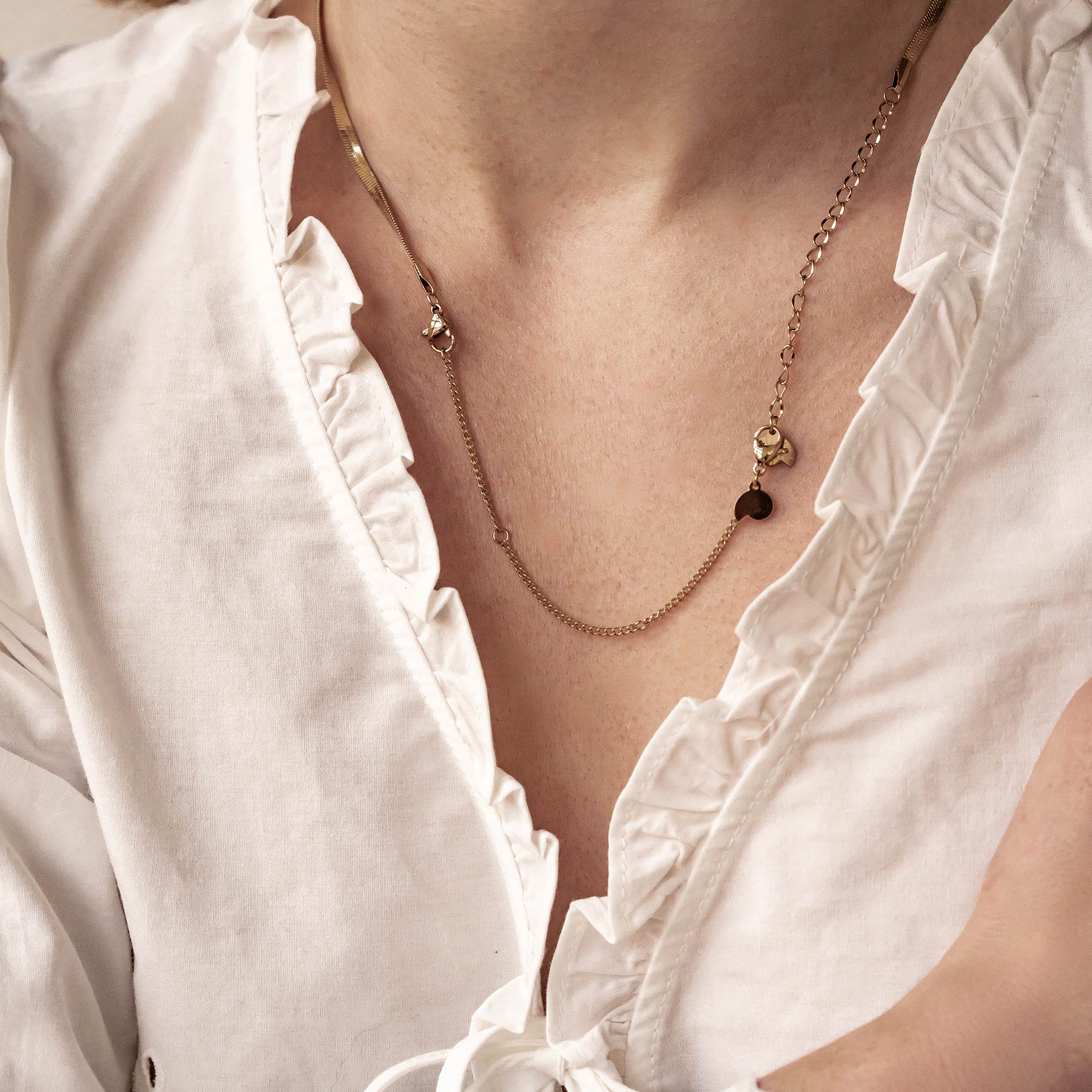 Collar Cadena Gruesa Extensible