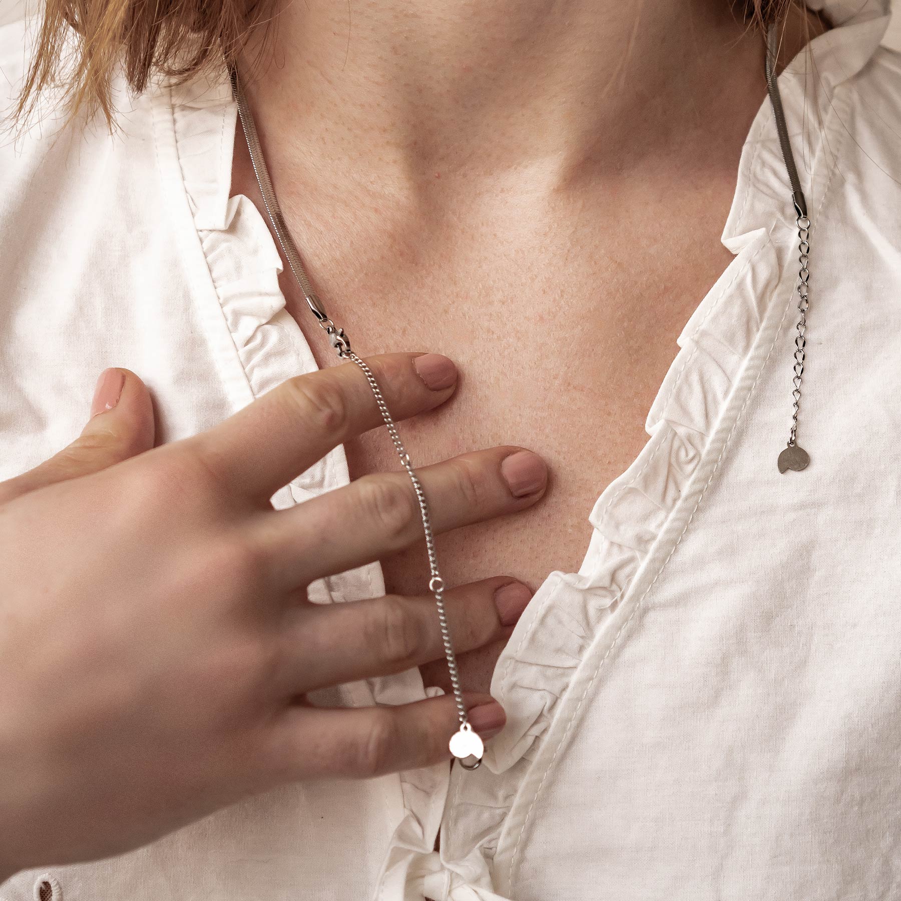 Collar Cadena Gruesa Extensible