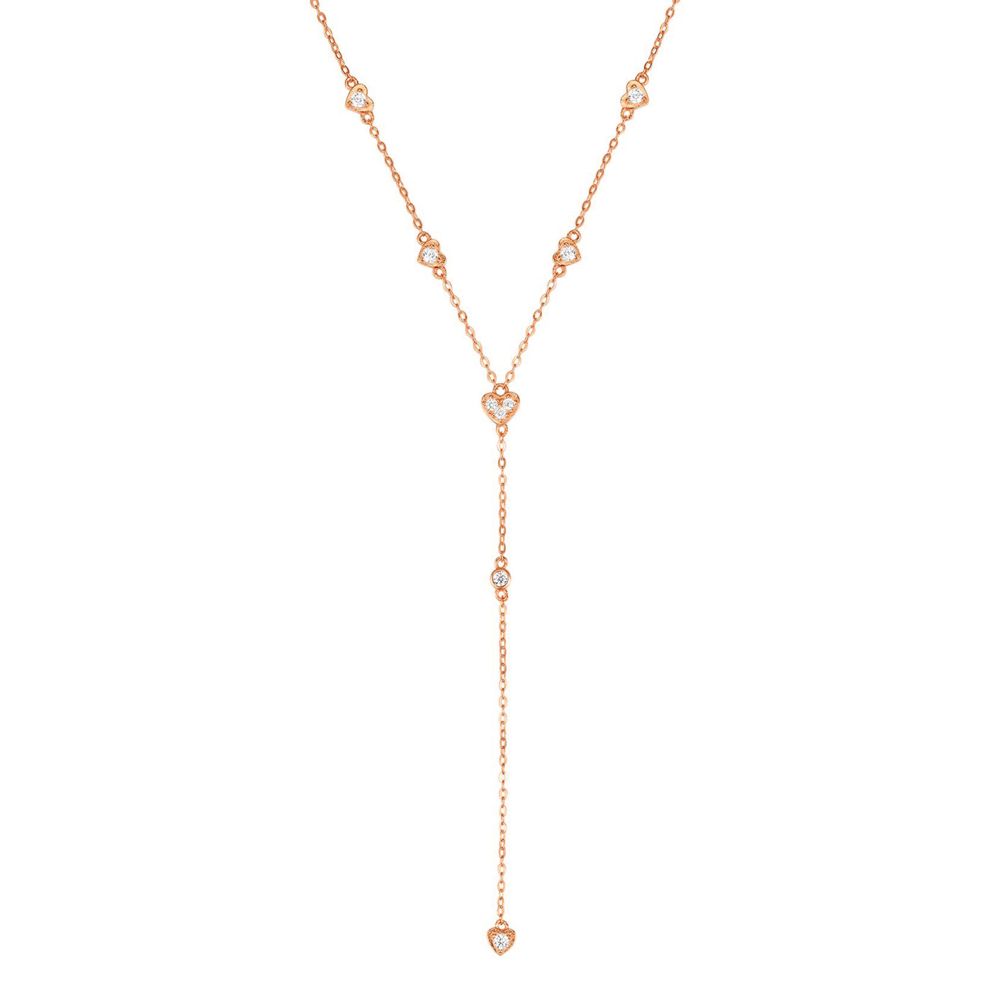 Cherish Y Kette Gold Sterlingsilber