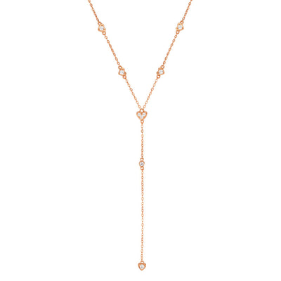 Cherish Y Kette Gold Sterlingsilber