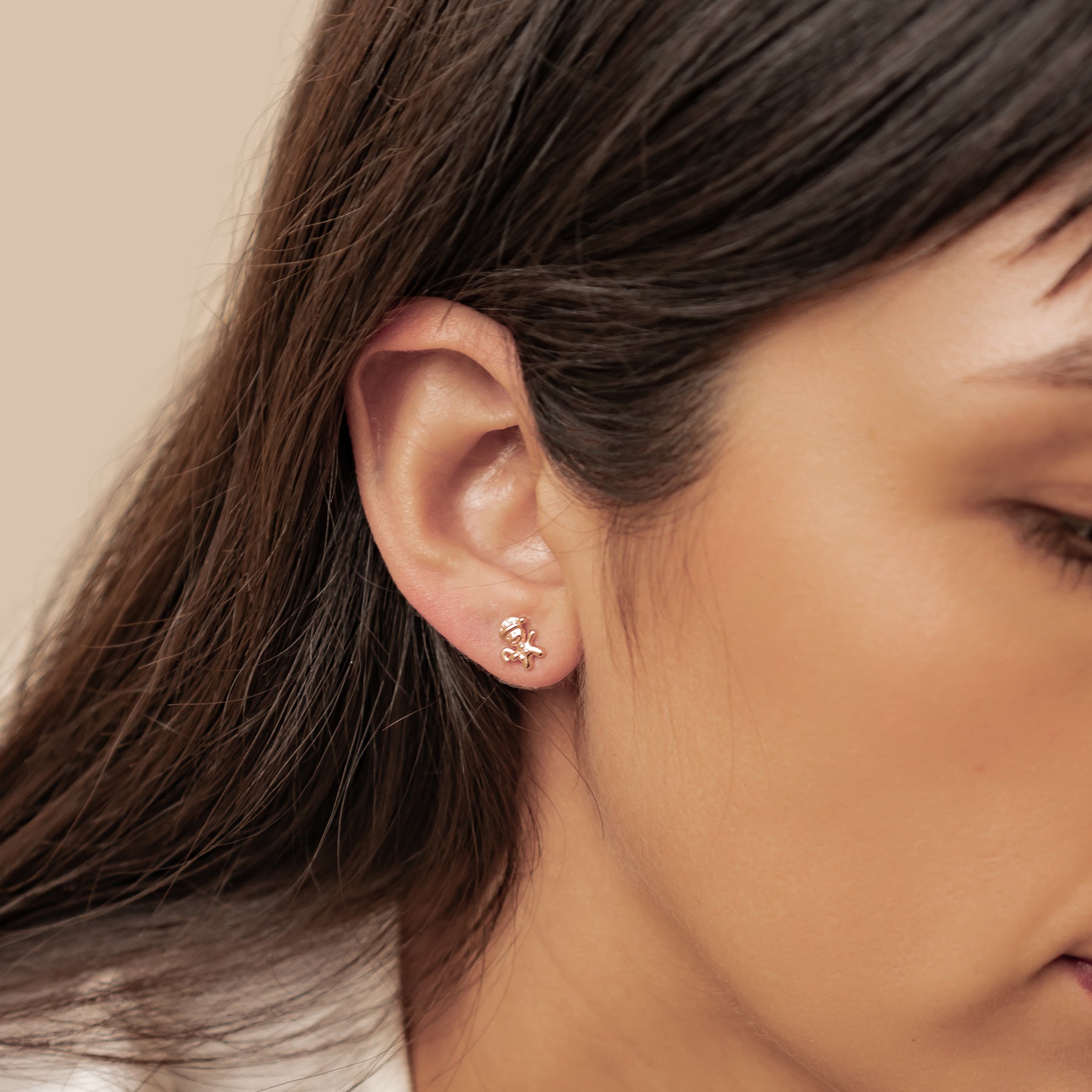 Boucles d’oreilles Christmas Tree & Gingerbread Argent Sterling